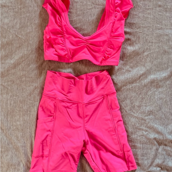 Bright Pink Activewear Set - Picture 1 of 1